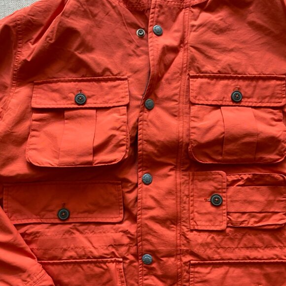 Polo Ralph Lauren Vintage New Men's Forty Sixty Orange Parka Jacket Size Medium - Picture 8 of 16